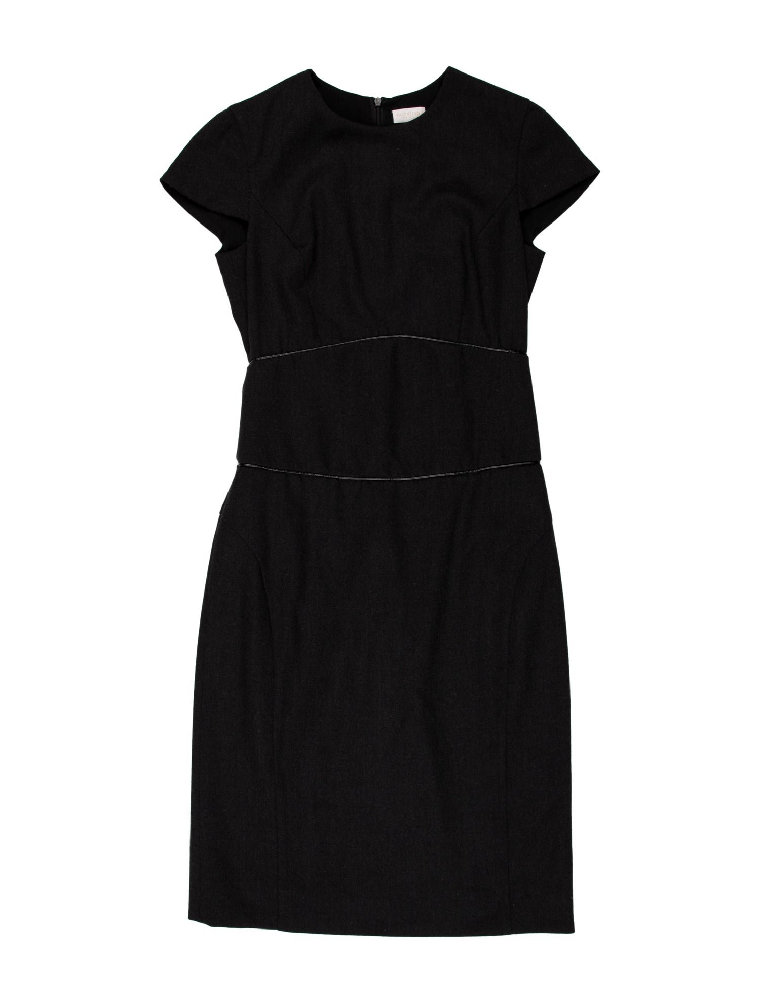 Valentino Virgin Wool Knee-Length Dress