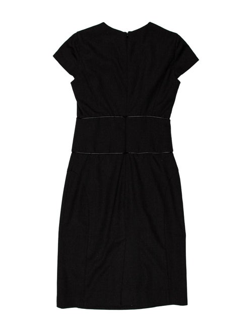 Valentino Virgin Wool Knee-Length Dress