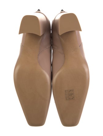 Valentino Rockstud Accents Leather Boots