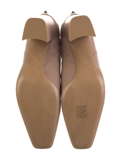 Valentino Rockstud Accents Leather Boots