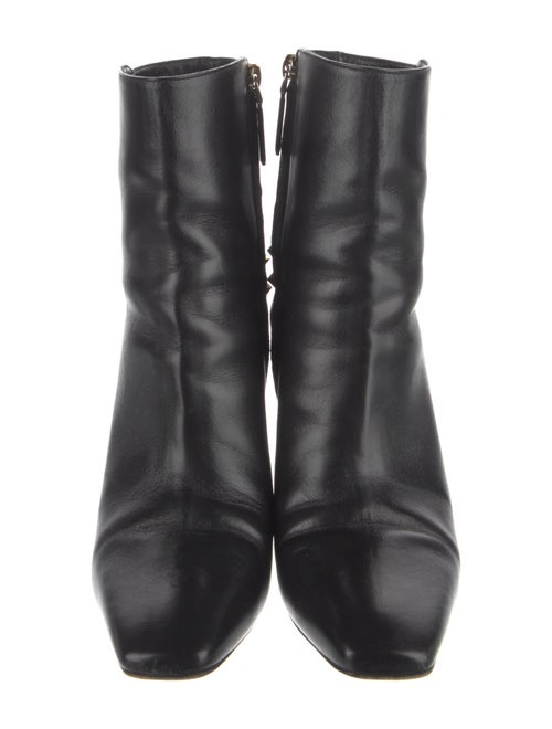 Valentino Rockstud Accents Leather Boots