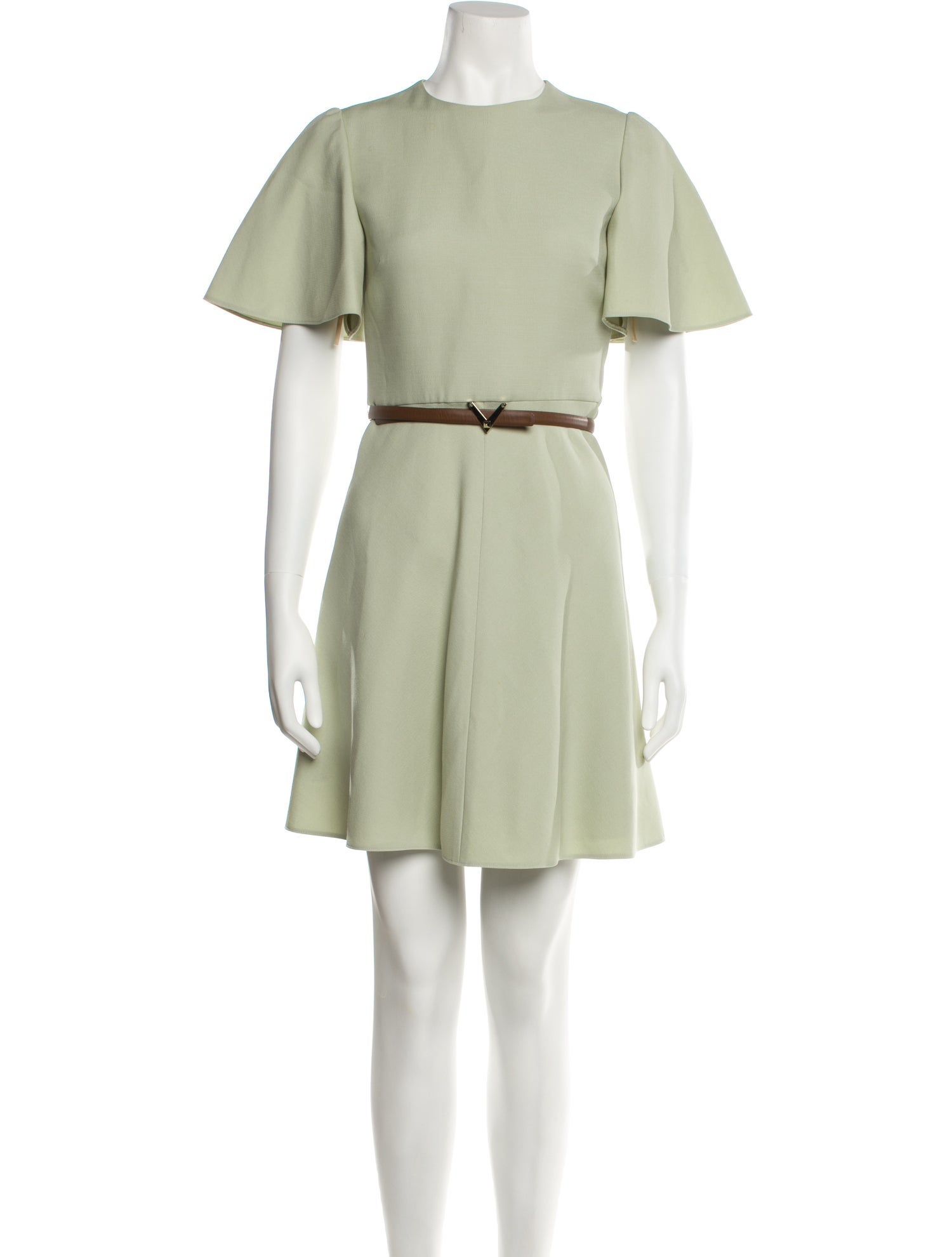 Virgin Wool Mini Dress