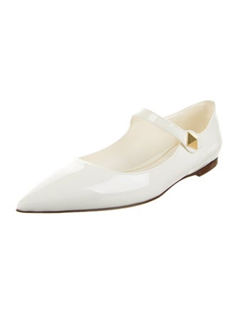 Valentino Patent Leather Mary Jane Flats