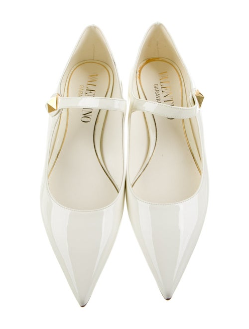 Valentino Patent Leather Mary Jane Flats