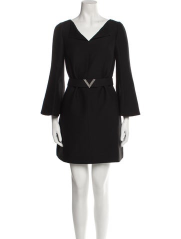 Valentino Dresses Virgin Wool Mini Dress Us4, It40 | S
