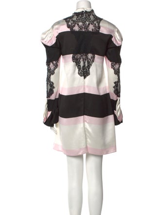 Valentino Striped Mini Dress