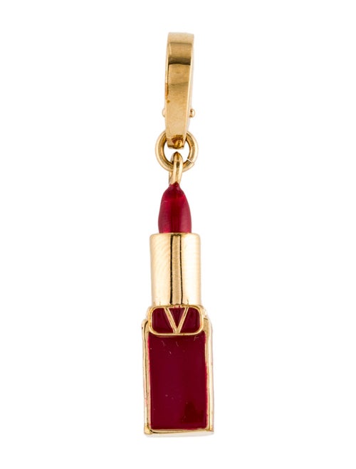 Valentino Enamel Lipstick Charm