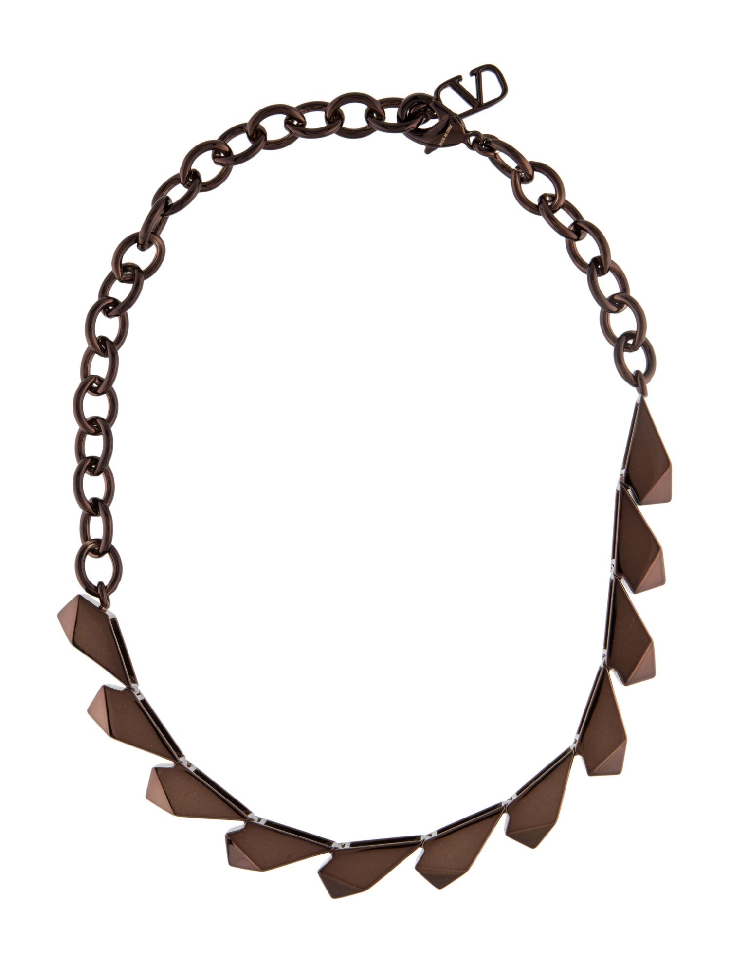 Valentino Spike Collar Necklace