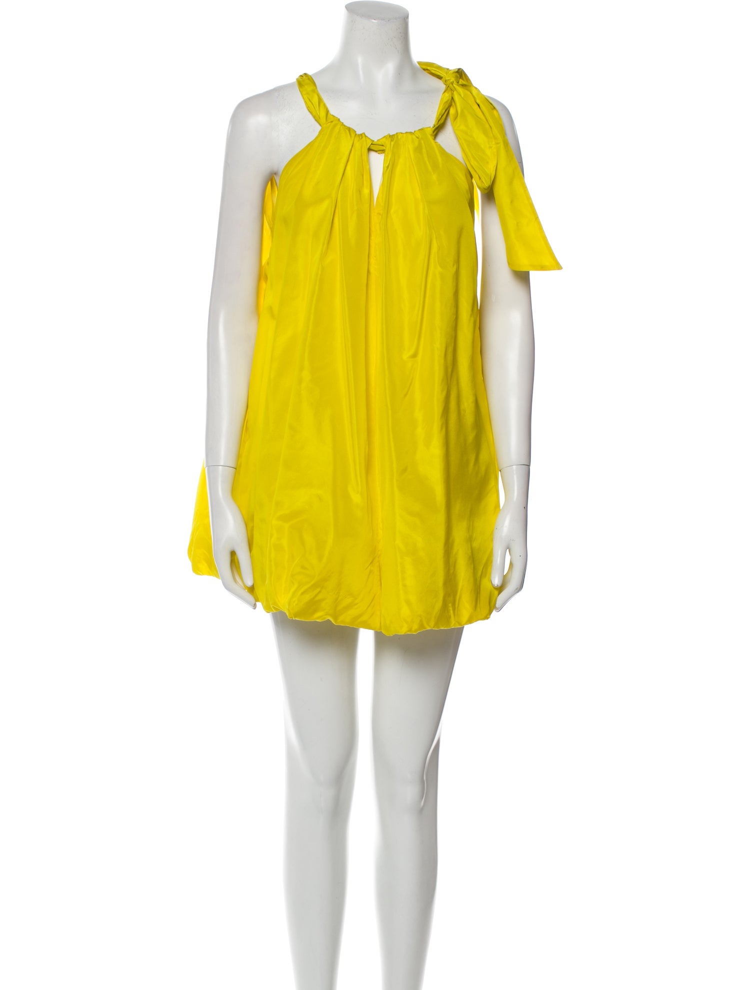 Valentino Cowl Neck Mini Dress