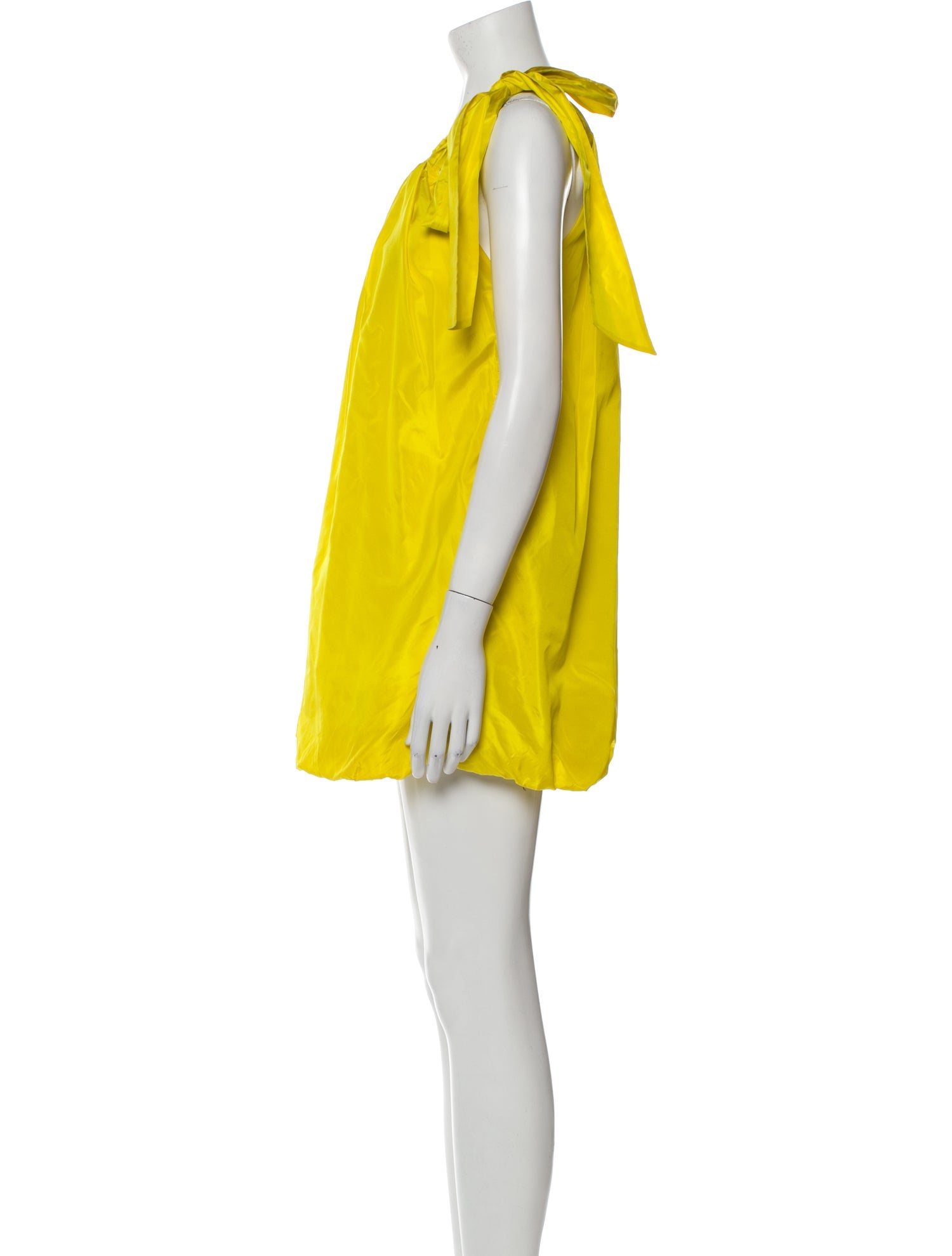 Valentino Cowl Neck Mini Dress