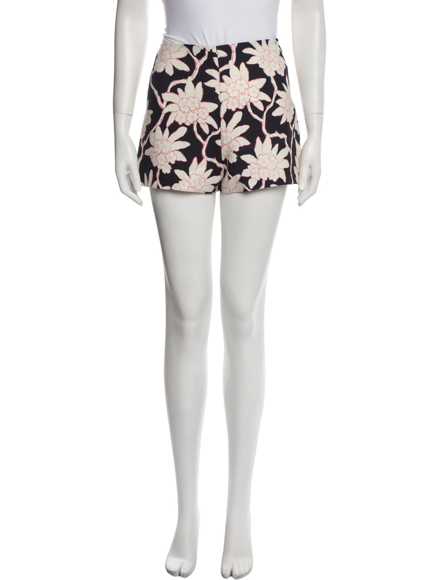 Valentino Virgin Wool Mini Shorts