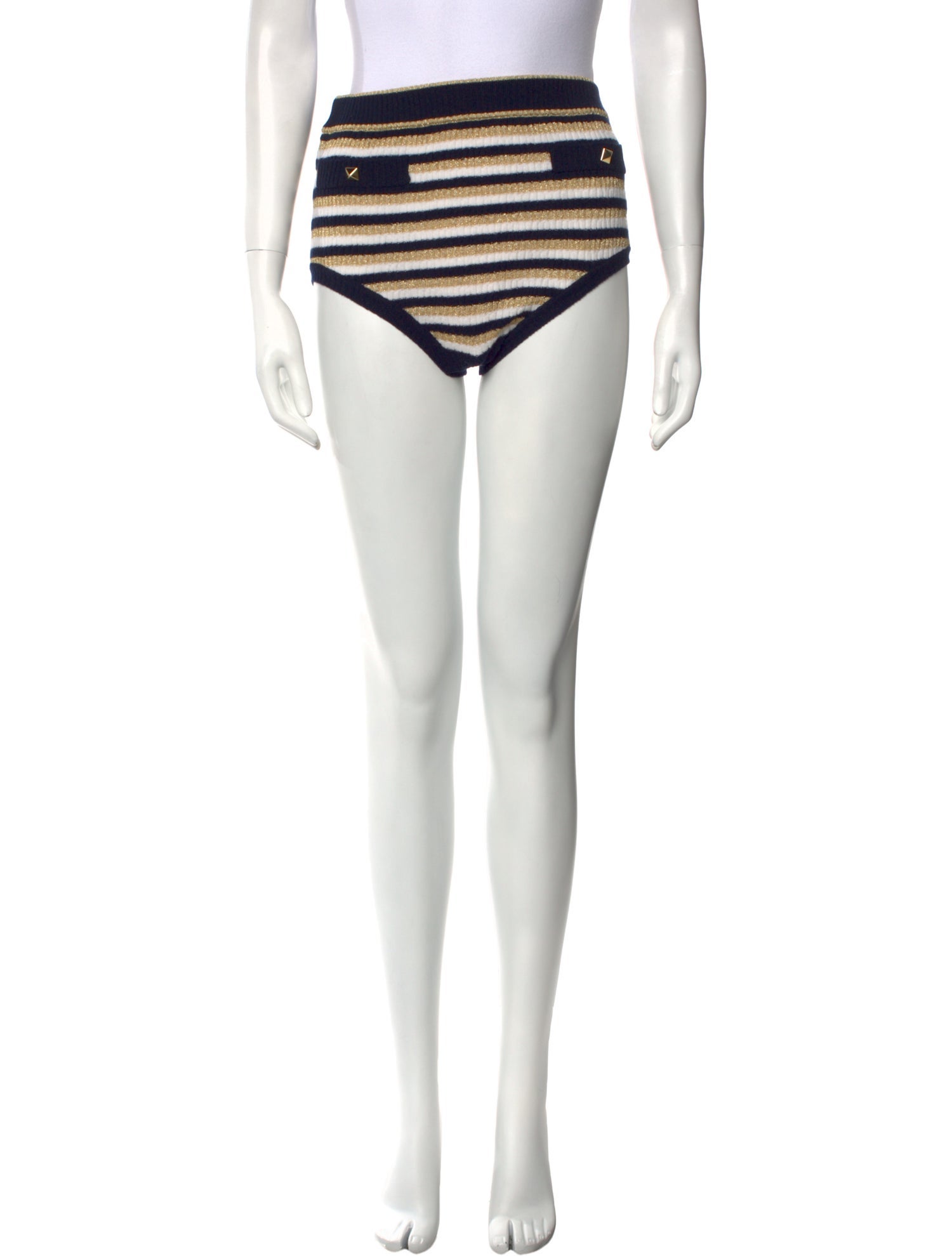 Valentino Virgin Wool Mini Shorts w/ Tags