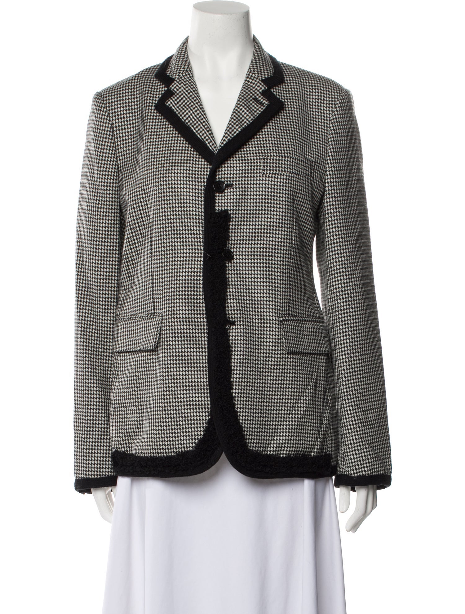 Valentino Virgin Wool Midi Length Skirt