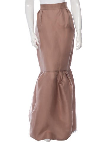 Valentino Silk Evening Skirt
