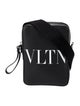 Valentino Leather Messenger Bag