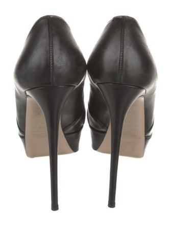Valentino Leather Studded Accents Pumps
