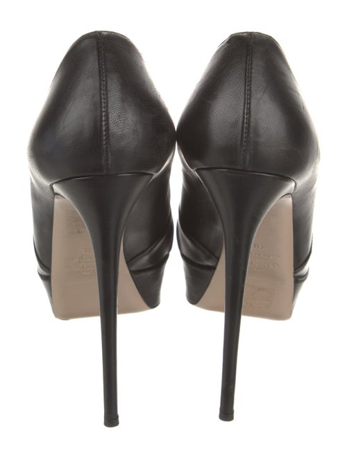 Valentino Leather Studded Accents Pumps