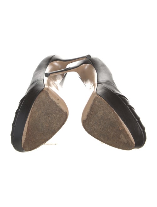 Valentino Leather Studded Accents Pumps