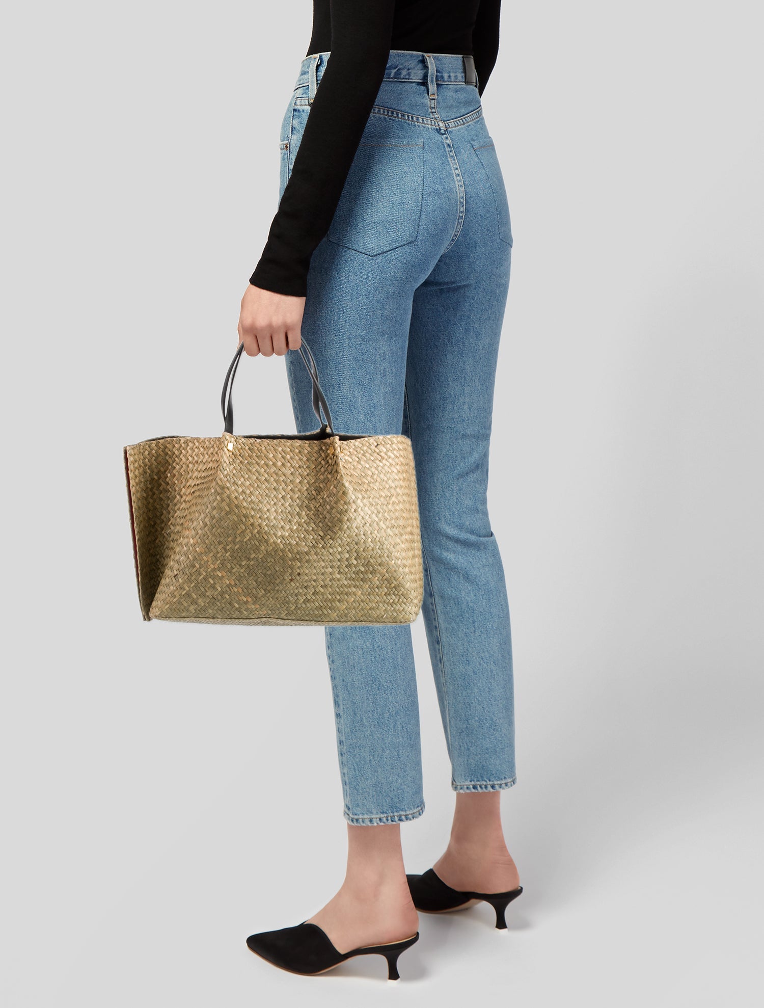 Valentino Straw Tote