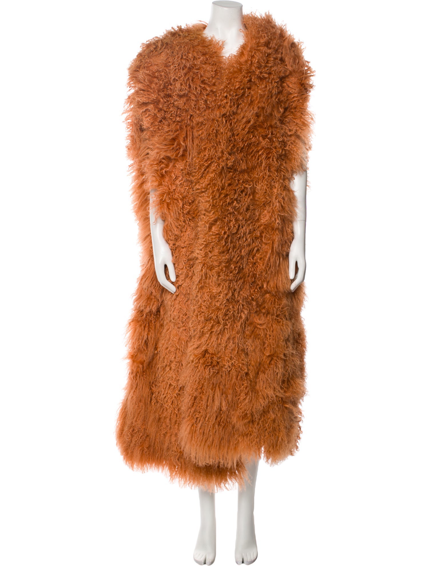 Valentino Lamb Fur Fur Coat