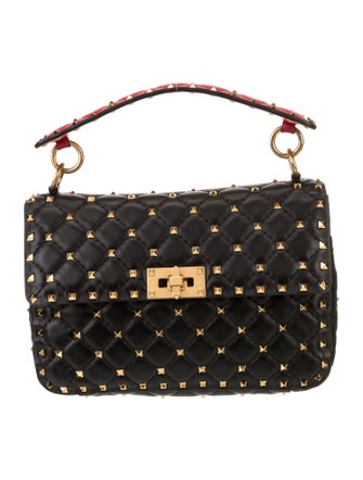 Valentino Leather Top Handle Bag