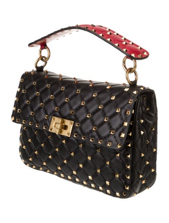 Valentino Leather Top Handle Bag