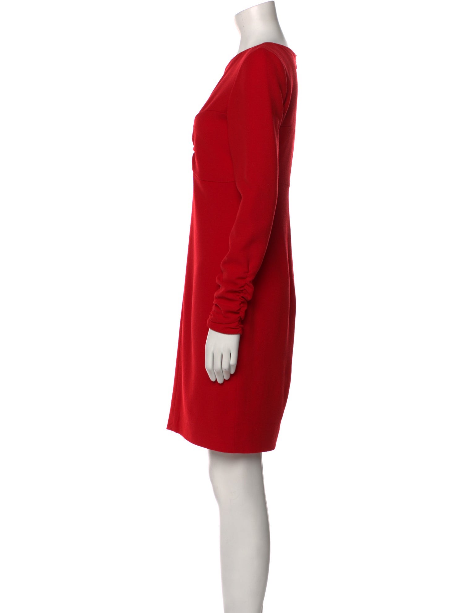 Valentino Wool Knee-Length Dress