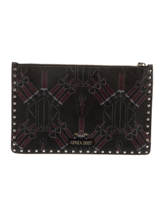 Valentino Rockstud Clutch