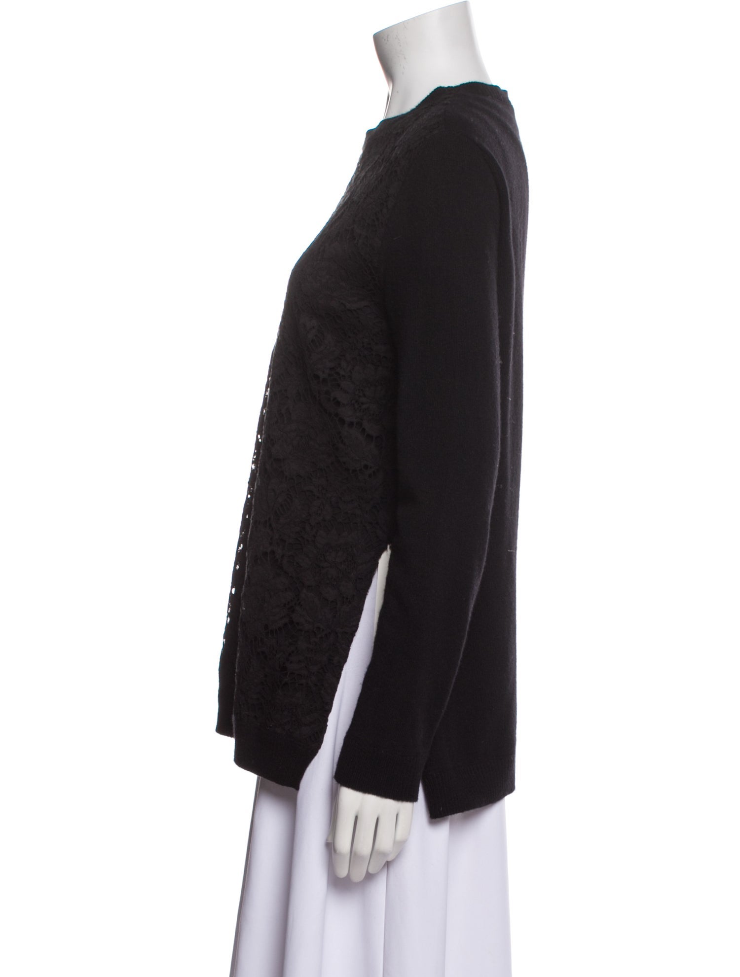 Valentino Virgin Wool Crew Neck Sweater