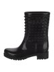 Valentino Rockstud Accents Rubber Rain Boots