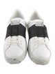 Valentino Leather Colorblock Pattern Sneakers