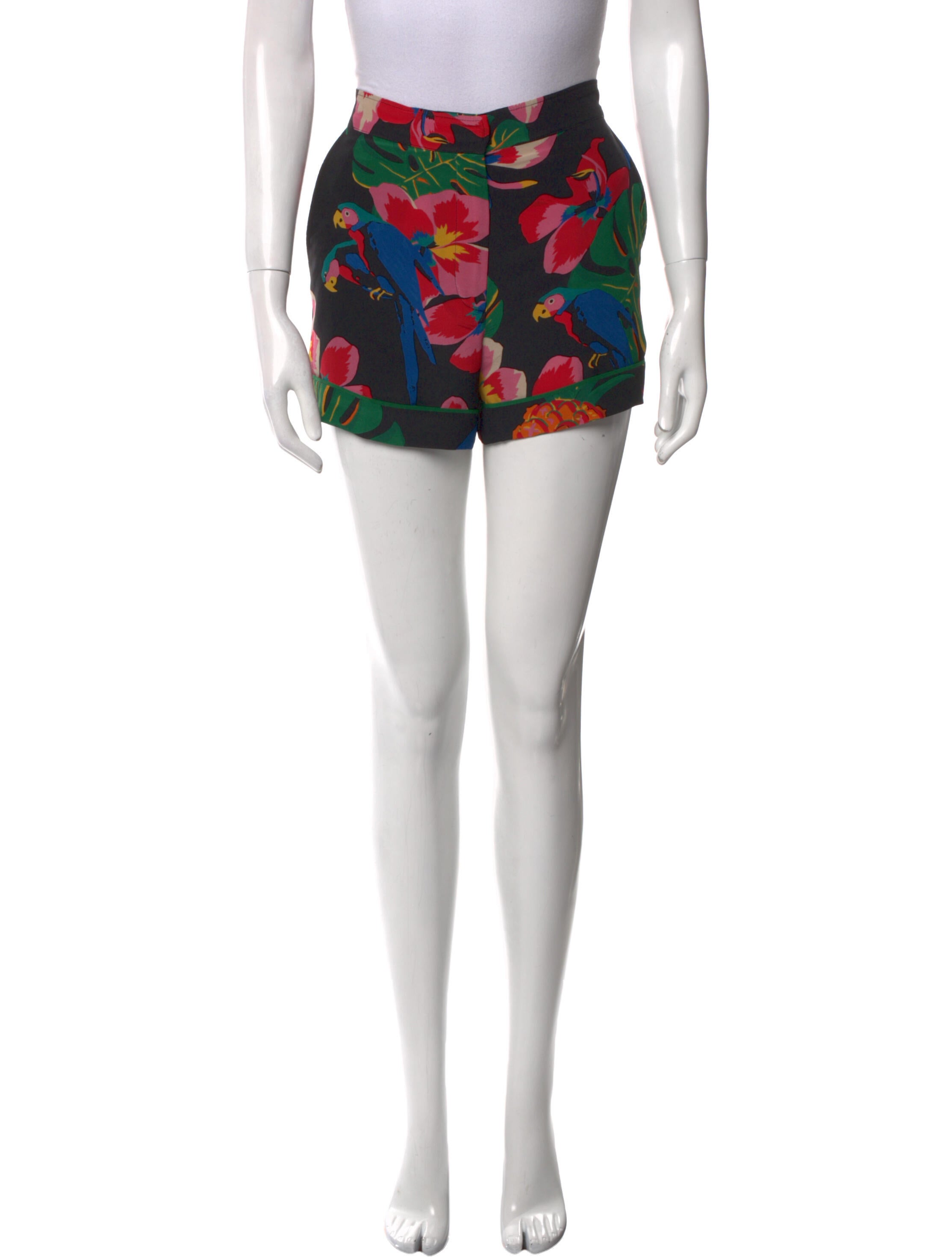 Valentino Printed Mini Shorts