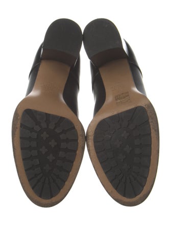 Valentino Leather Studded Accents Boots