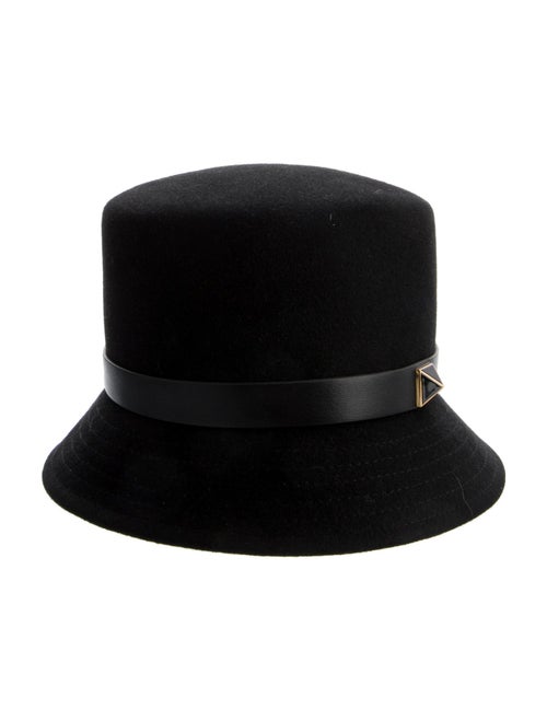 Valentino Rabbit Hair Cloche Hat