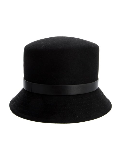 Valentino Rabbit Hair Cloche Hat