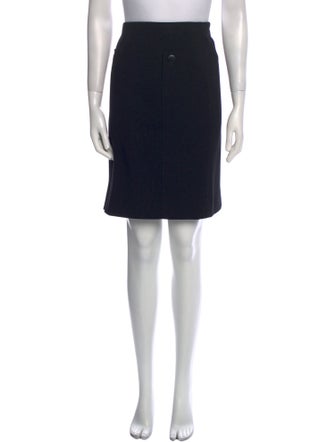 Valentino Virgin Wool Knee-Length Skirt