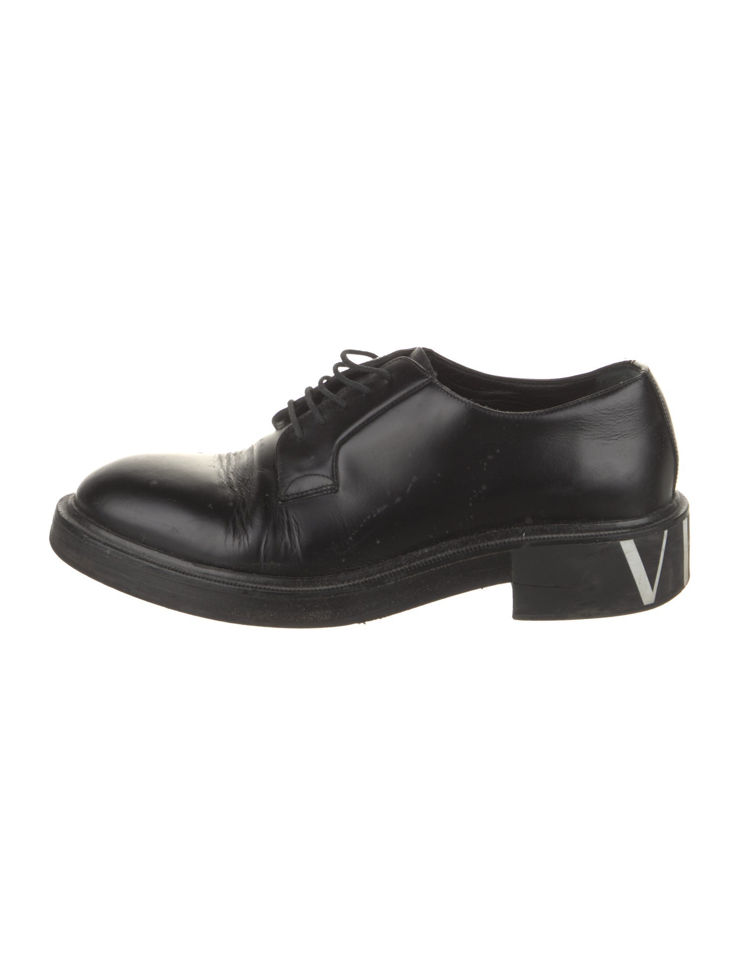 Valentino Leather Derby Shoes