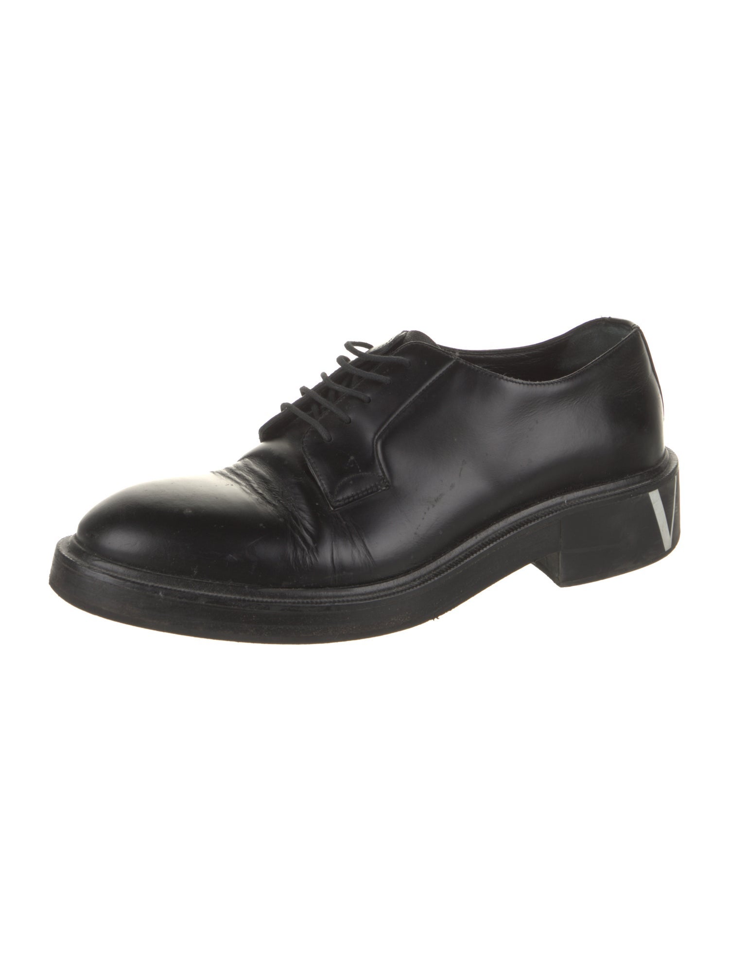 Valentino Leather Derby Shoes