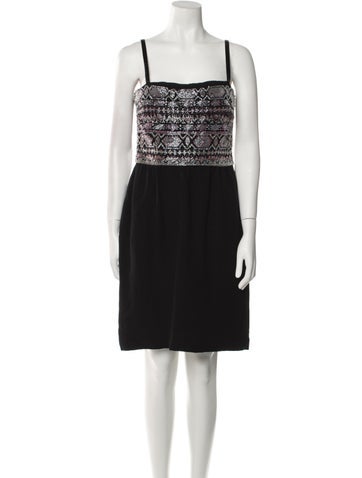 Valentino Dresses Silk Knee-Length Dress Us8, It44 | M