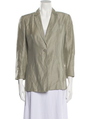Valentino Jackets Vintage Linen Blazer XS