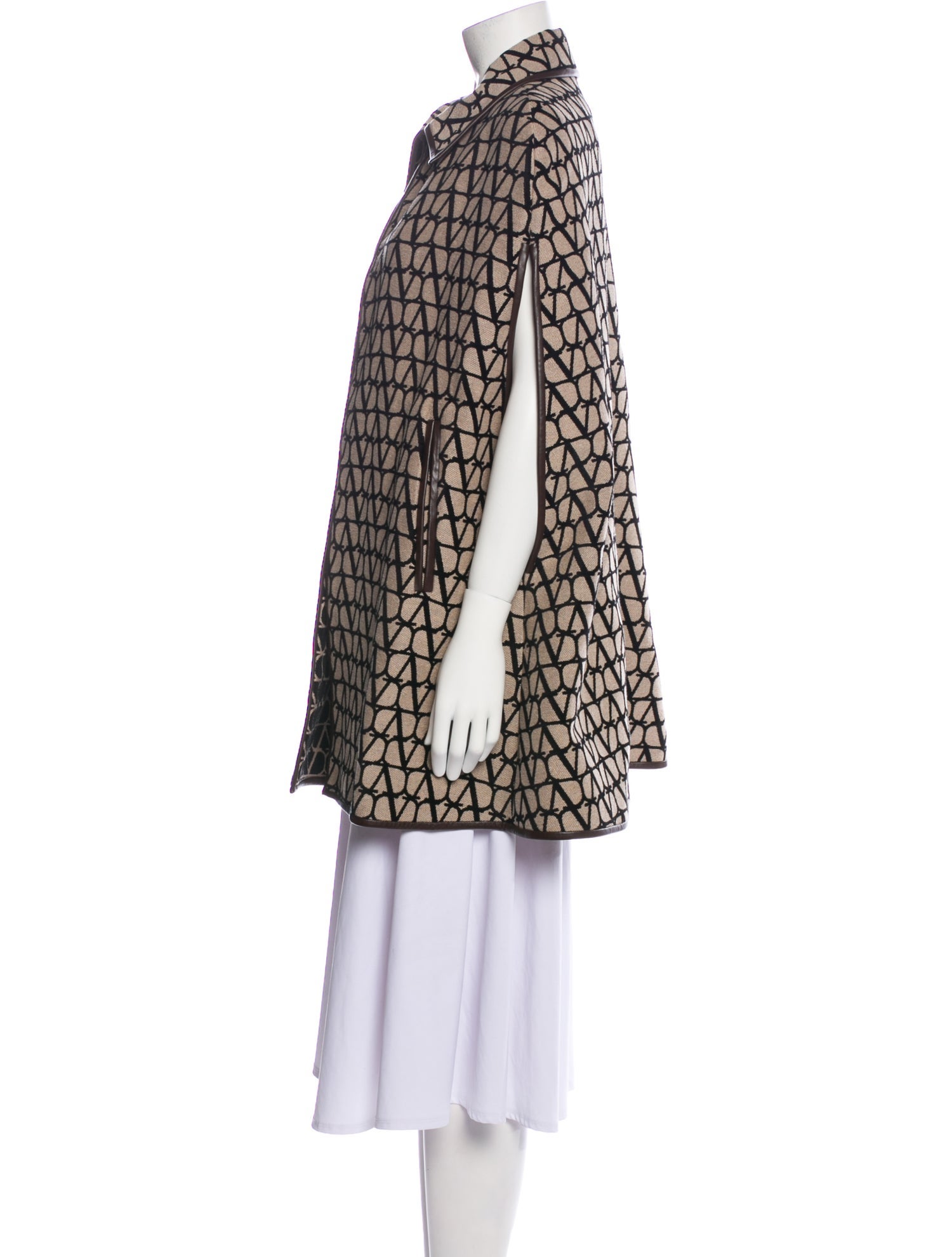 Valentino Tweed Pattern Jacket