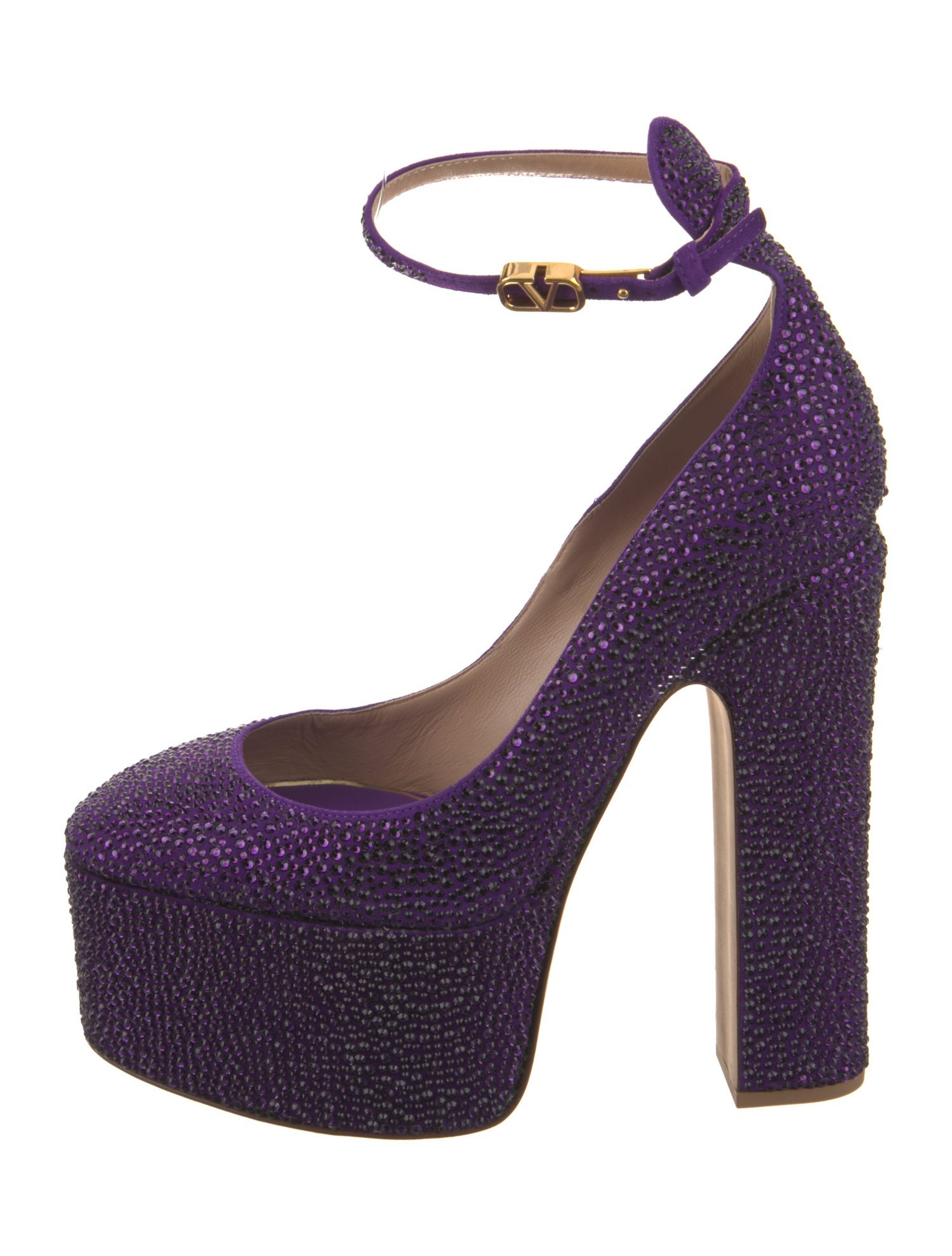 Valentino Crystal Crystal Embellishments Pumps