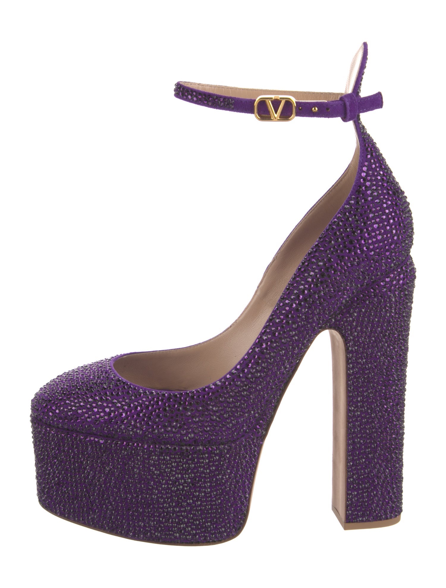 Valentino Crystal Crystal Embellishments Pumps