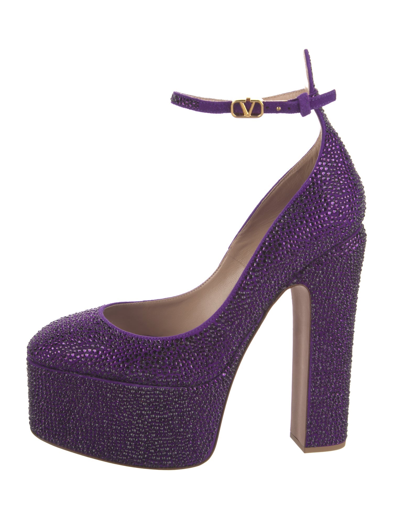 Valentino Crystal Crystal Embellishments Pumps