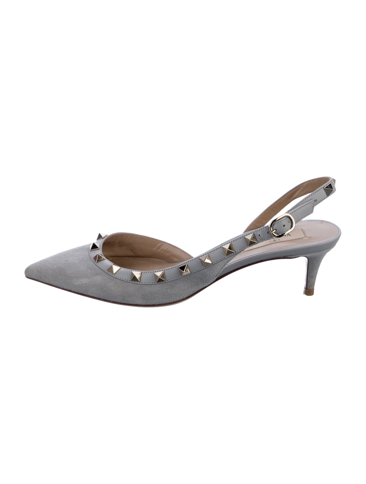 Valentina slingback pumps - Burgundy main image 1