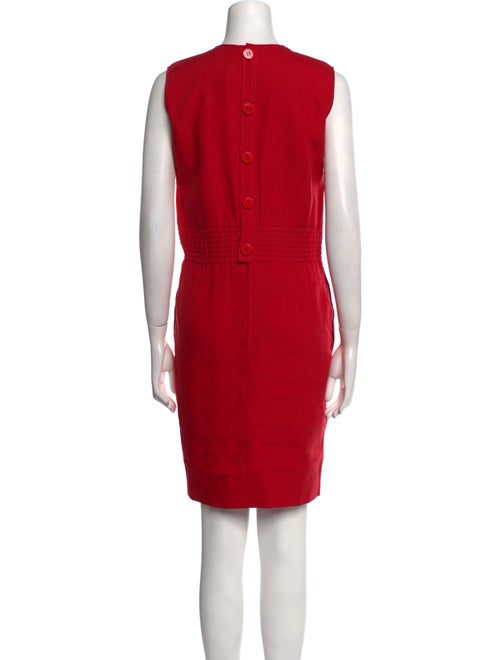Valentino V-Neck Mini Dress