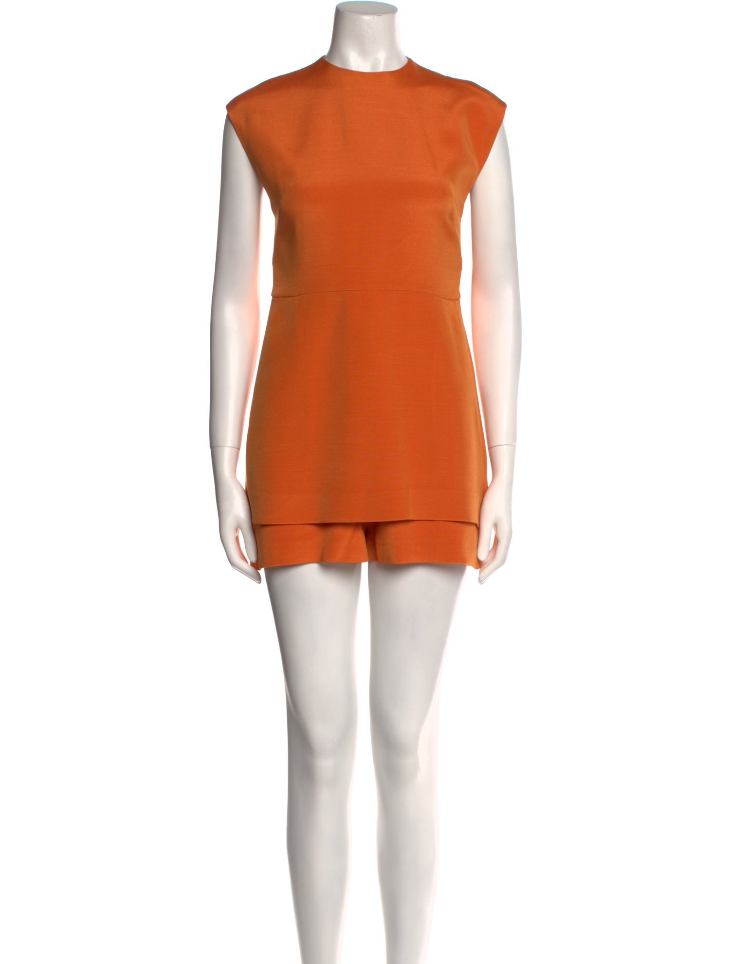 Valentino Wool Crew Neck Romper