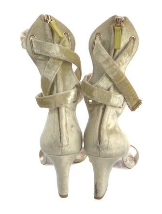 Valentino Velvet Sandals