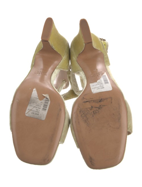 Valentino Velvet Sandals