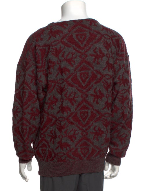 Valentino Wool Printed Pullover